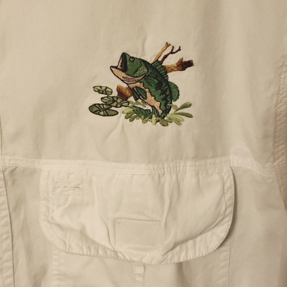 Bimini Bay Other - White Bimini Bay Fishing Shirt Large